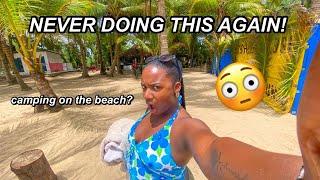 We Tried “Camping” At A Hidden Resort In Sanyang.. Here’s How It Went..  | GAMBIA VLOG