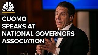 New York Gov. Andrew Cuomo speaks at National Governors Association — 8/5/2020