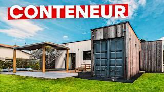 Ils ont Autoconstruit leur Maison en Conteneur Maritime en 9 MOIS !