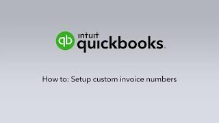 How to setup custom Invoice numbers | AUS