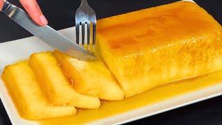 Nur Milch und Ananas! Das köstlichste italienisches Dessert in 5 Minuten! ohne Backen! Der Trick!