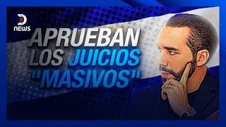 Aprobaron los juicios "masivos" para los detenidos en El Salvador - #DNEWS