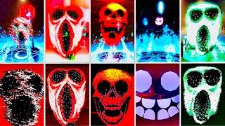 DOORS: All Crucifix USES ON ALL ENTITIES VS All JUMPSCARES | Roblox Doors