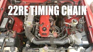 TOYOTA 22RE TIMING CHAIN REPLACEMENT | REMOVAL BREAK-DOWN