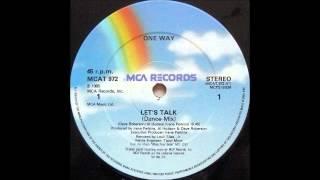 ONE WAY - Let's Talk (Dance Mix)