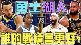 NBA湖人勇士戰績PK你支持哪隊？是先發跟前場戰力出色的湖人？還是替補戰力更優秀的勇士？(Johnny聊nba)(台灣tnt)