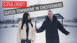 SUITED 2 BEDROOM TOWNHOME FOR $350,000 IN DESIREABLE CHESTERMERE!! | Calgary Real Estate 2023