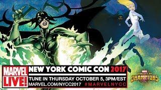 Marvel LIVE! at New York Comic-Con 2017 - Day 1