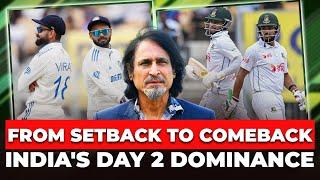 From Setback To Comeback | India's Day 2 Dominance | Ramiz Speaks