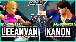 KOF XV  Leeanvan (Blue Mary/Isla/Whip) vs Kanon (Kim/King/Goenitz)