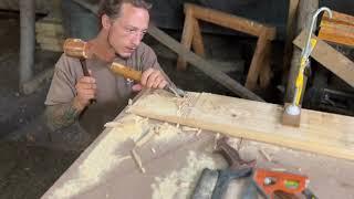 Boatbuilding! Installing the Stanchions and Fitting the Bottom Bulwark Planks!! Episode 27