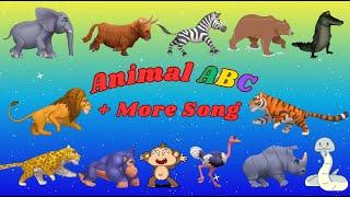 ABC Animals Song + Farm Animals Sounds Song + More Song | Kids TV