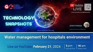 Technology Snapshot: Water management for hospitals environment