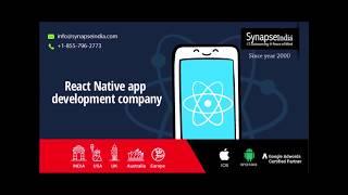 React Native App Development Company - SynapseIndia