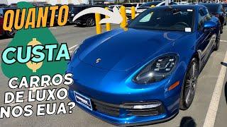 VEJA OS PREÇOS DOS CARROS DE LUXO AQUI NOS EUA