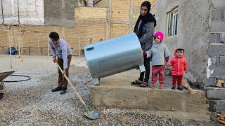 Mehran's family life: water tanker and amazing changes in the house area