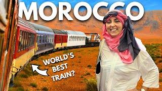 We Took Morocco's EXTREME Sahara Desert Train 