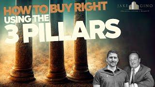 How to Buy Right using 3 Pillars of Real Estate 