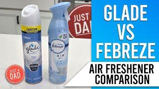 Glade Air Freshener vs Febreze Air Freshener  COMPARISON