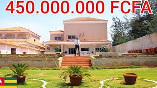 A 450 000 000 FCFA VILLA LUXUEUSE EN BODRURE DE MER PISCINE SALON 128M² EN VENTE A BAGUIDA LOME TOGO