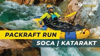 Packraft Run - 5h tour of hell on the Soca river - Srpenica -Tronovo - Cataract - Otona - Kobarid