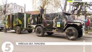 Саморобний броньовик та лазню змайстрували для #АТО жителі Тарасівки