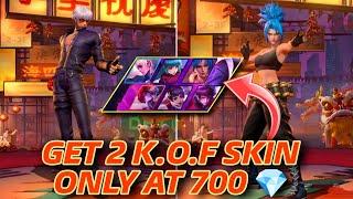 HOW TO GET 2 K.O.F SKIN UNDER 700 DIAMONDS | MOBILE LEGENDS KOF