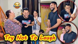 Try Not To laugh Challenge With Family | Vinay Thakur Vlogs