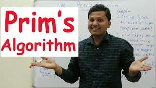 Prim's Algorithm for Minimum Spanning Tree | Graph Theory #13