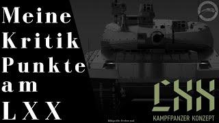 Das neue Panzerkonzept "LXX" aus Deutschland - Meine Kritikpunkte