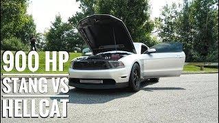 I Raced A 900 Horsepower Ford Mustang With My Hellcat Challenger