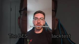 The BEST Way To Start Backtesting #trading #stocks #stocktrading #stockmarket #gme #shorts
