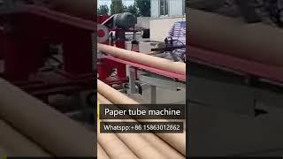 Full Automatic Paper Tube Core Making Machine From China Supplier #papermachinery