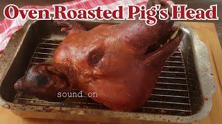 Oven-roasted Pig's Head | Lechon Ulo ng Baboy