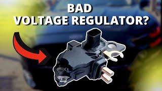 SYMPTOMS OF A BAD VOLTAGE REGULATOR