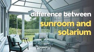 Discover the Difference Between Sunroom and Solarium | Hommie Factory Direct Sunrooms