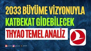 2033 Büyüme Vizyonuyla Türk Hava Yolları #THYAO Temel Analiz