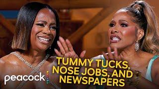 RHOA Reunion Part 1 Uncensored | Kandi Burruss Calls Out Shereé Whitfield for Plastic Surgery