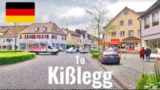 Driving in Germany in May 2023 from Bad Schussenried to Kißlegg