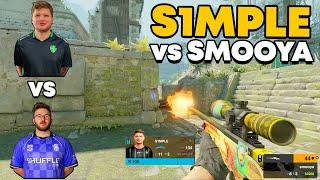 TEAM S1MPLE vs TEAM SMOOYA - HIGHLIGHTS - FaceIT | CS2