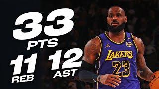 LeBron James Was UNSTOPPABLE In Madison Square Garden | February 1, 2025