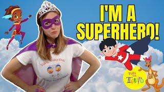 I'm A Superhero - A Scarf Action Song That Teaches Pitch for Preschoolers Through Early Elementary