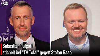 Sebastian Pufpaff stichelt bei "TV Total" gegen Stefan Raab #germany | SH News German