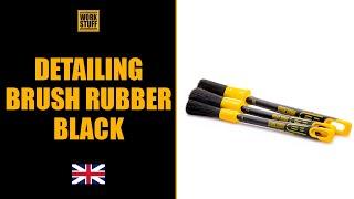 WORK STUFF Detailing Brush Rubber Black ENG