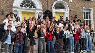 Students react to receiving their Leaving Cert results