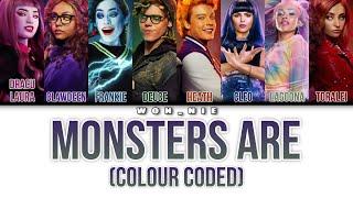 Monsters Are By Monster High Movie 2 (Colour Coded)