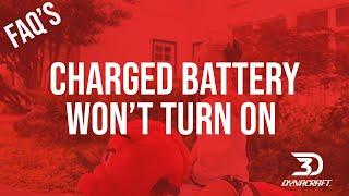 FAQ: I charged my battery for 18 hours, but my Electric Ride-On won't turn on?