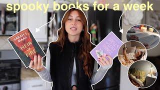 reading spooky *fall* books for a week ‍️