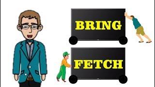 'Fetch' vs 'Bring' - The Difference