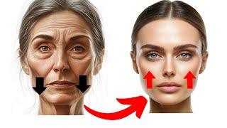  FACIAL MASSAGE TECHNIQUES TO STAY YOUNG !| FACE EXERCISES FOR SAGGY SKIN, JOWLS !| LAUGH LINES